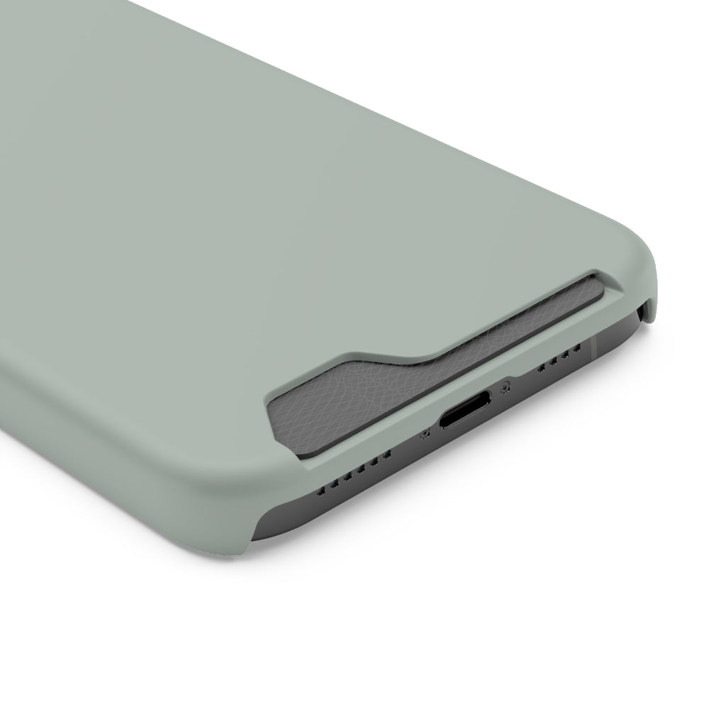 Ash Grey iPhone Case (Card) Phone Case