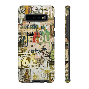 Grunge Vintage Poster Android Case (Protective) Samsung Galaxy S10 Plus Glossy Phone Case