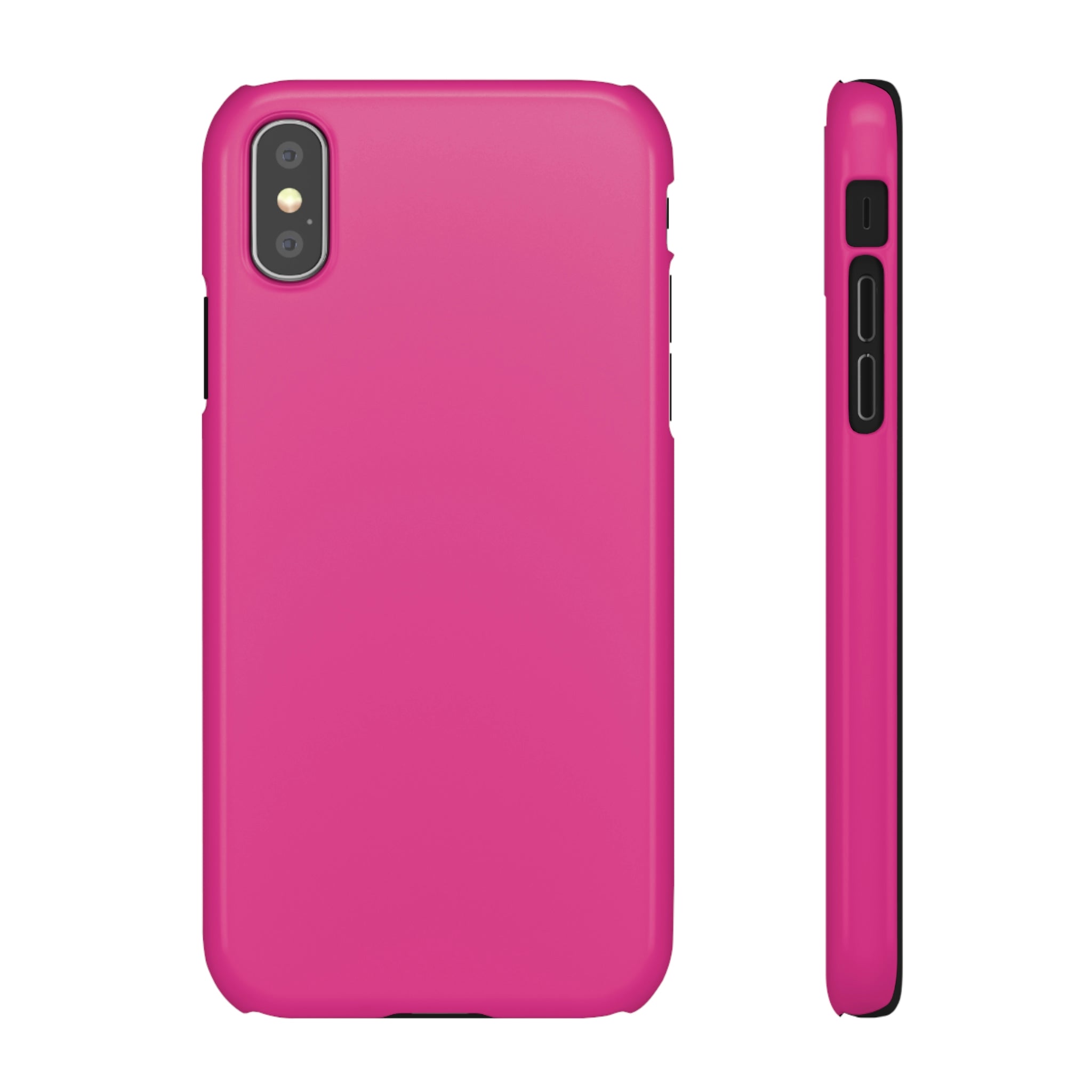 Deep Cerise iPhone Case (Slim) iPhone XS Glossy Phone Case