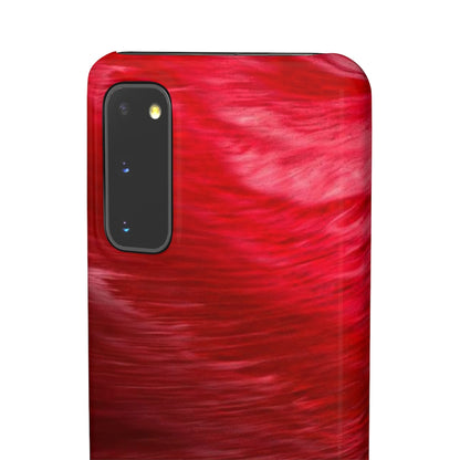 Red Feather Ink Art Android Case (Slim) Phone Case