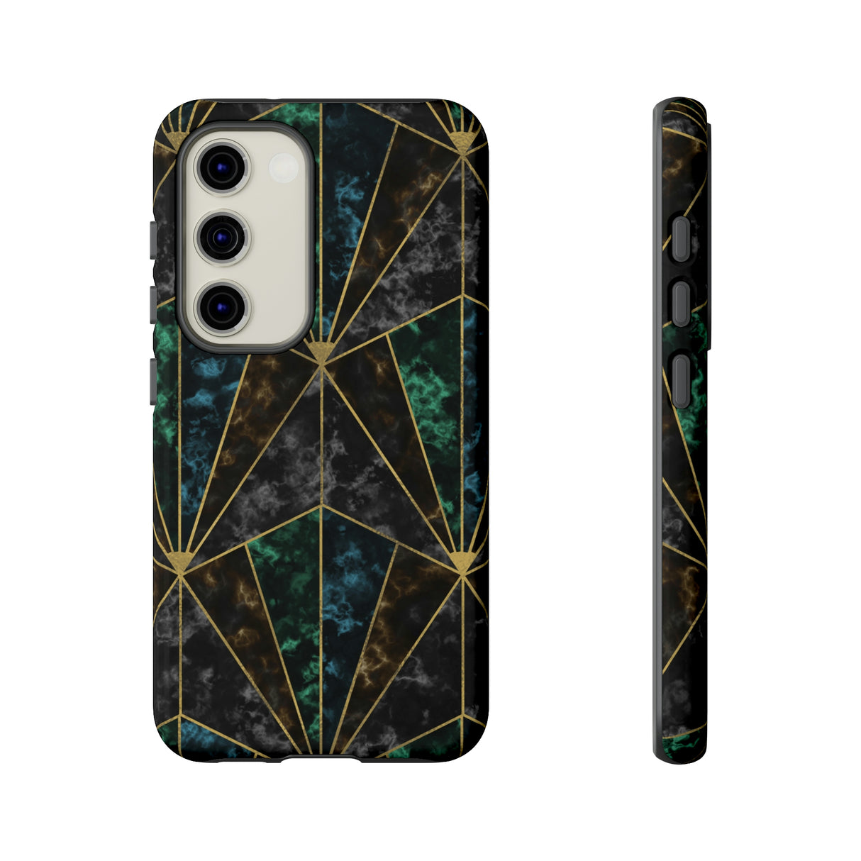 Art Deco Mirror Android Case (Protective) Samsung Galaxy S23 Glossy Phone Case