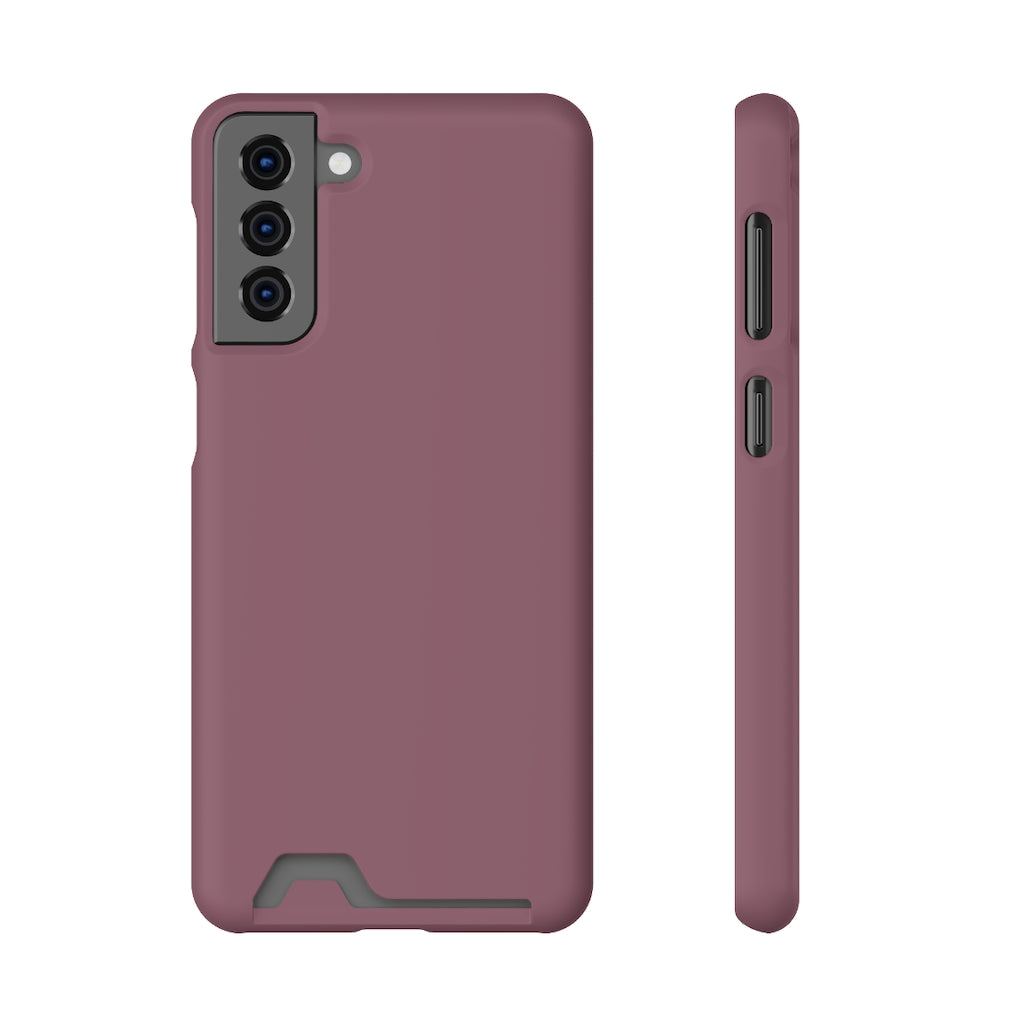 Mauve Taupe Android Case (Card) Samsung Galaxy S21 Plus Matte Without gift packaging Phone Case