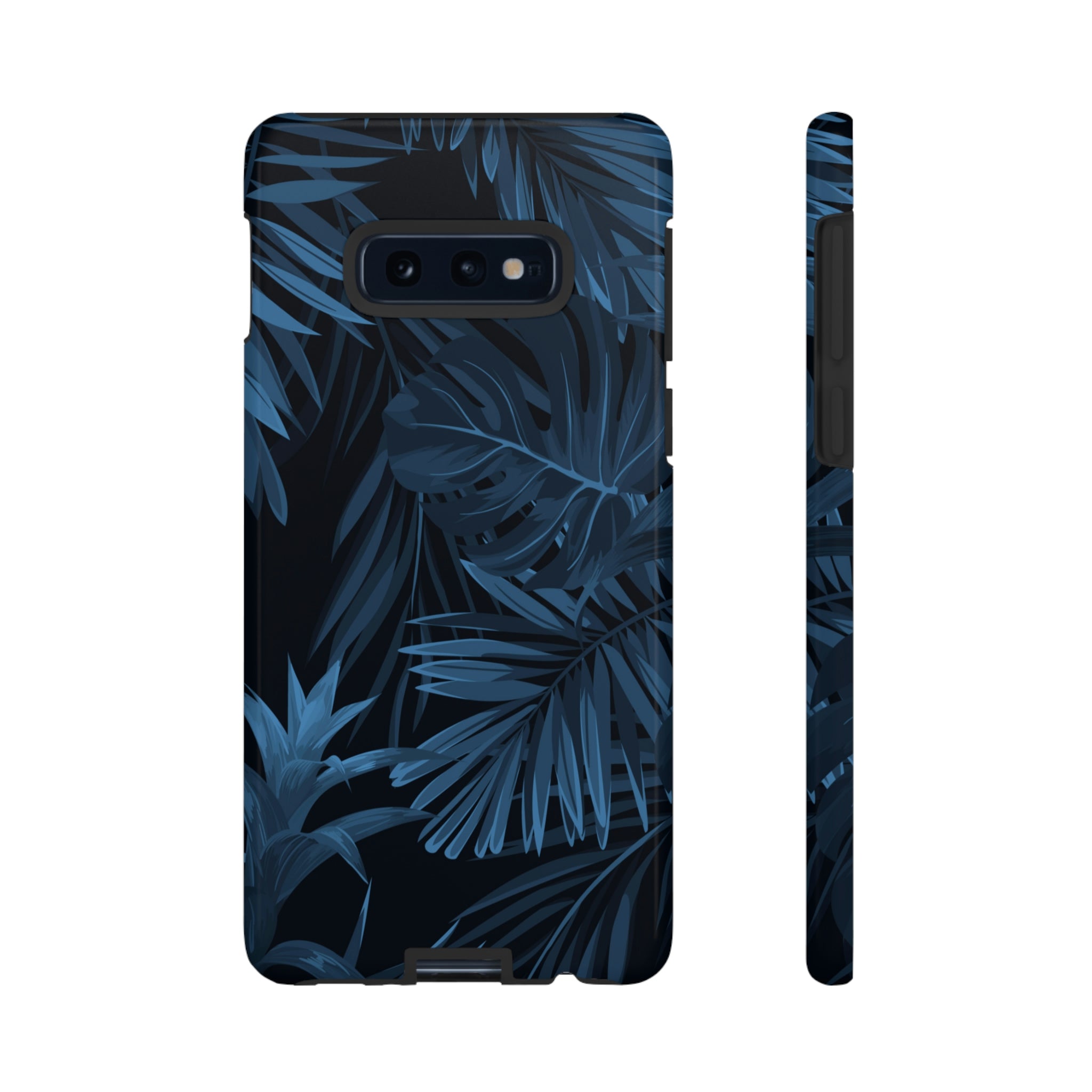 Blue Tropical Android Case (Protective) Samsung Galaxy S10E Glossy Phone Case