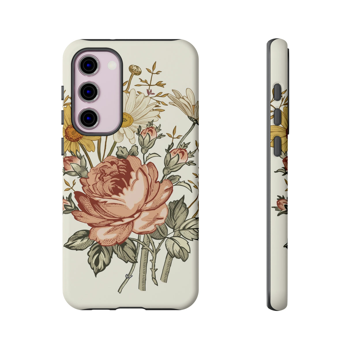 Bouquet Vintage Flower Samsung Case (Protective) Samsung Galaxy S23 Plus Matte Phone Case