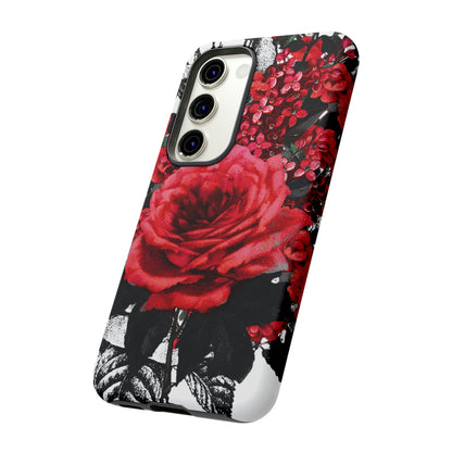 Rola Gothic Flower Samsung Case (Protective) Phone Case