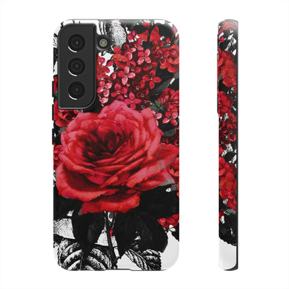 Rola Gothic Flower Samsung Case (Protective) Samsung Galaxy S22 Matte Phone Case