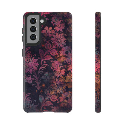 Grungepa Gothic Flower Samsung Case (Protective) Samsung Galaxy S21 Glossy Phone Case