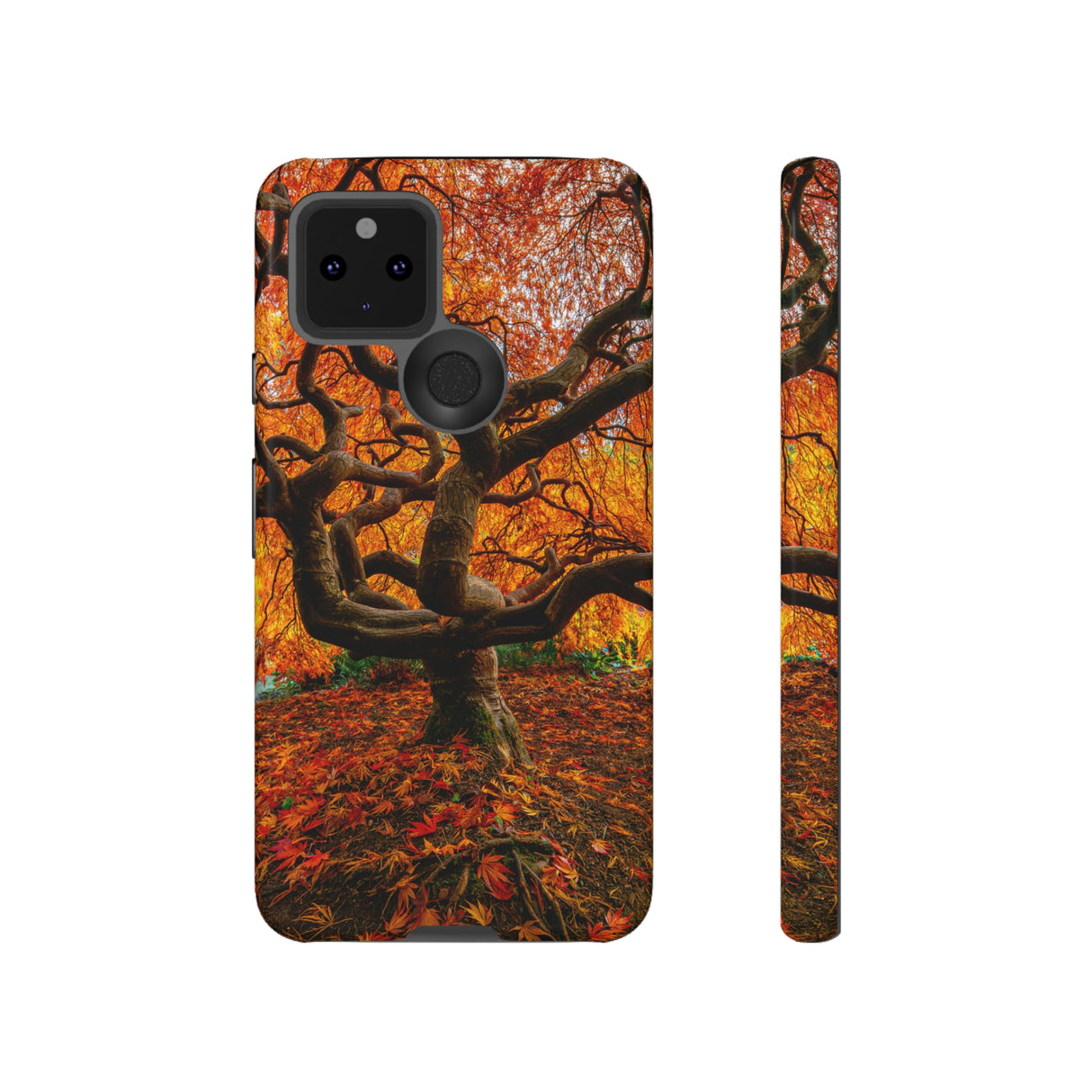 Fall Forest Android Case (Protective) Google Pixel 5 5G Glossy Phone Case