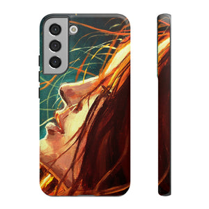 Girl at Night Android Case (Protective) Samsung Galaxy S22 Plus Matte Phone Case