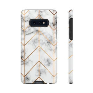 Golden Marble Android Case (Protective) Samsung Galaxy S10E Matte Phone Case