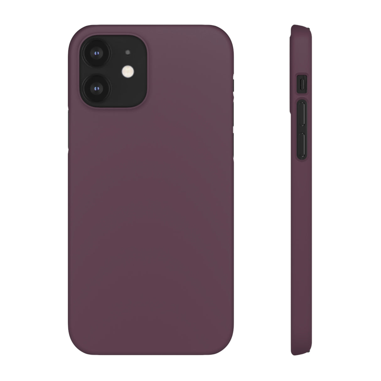 Eggplant iPhone Case (Slim) iPhone 12 Matte Phone Case