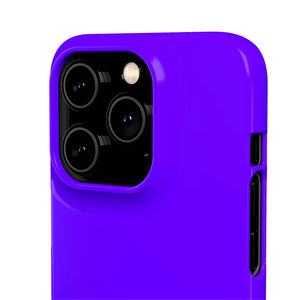 Electric Indigo iPhone Case (Slim) Phone Case