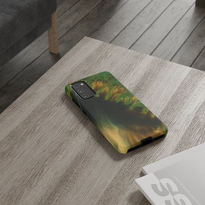 Green Forest Ink Art Android Case (Protective) Phone Case