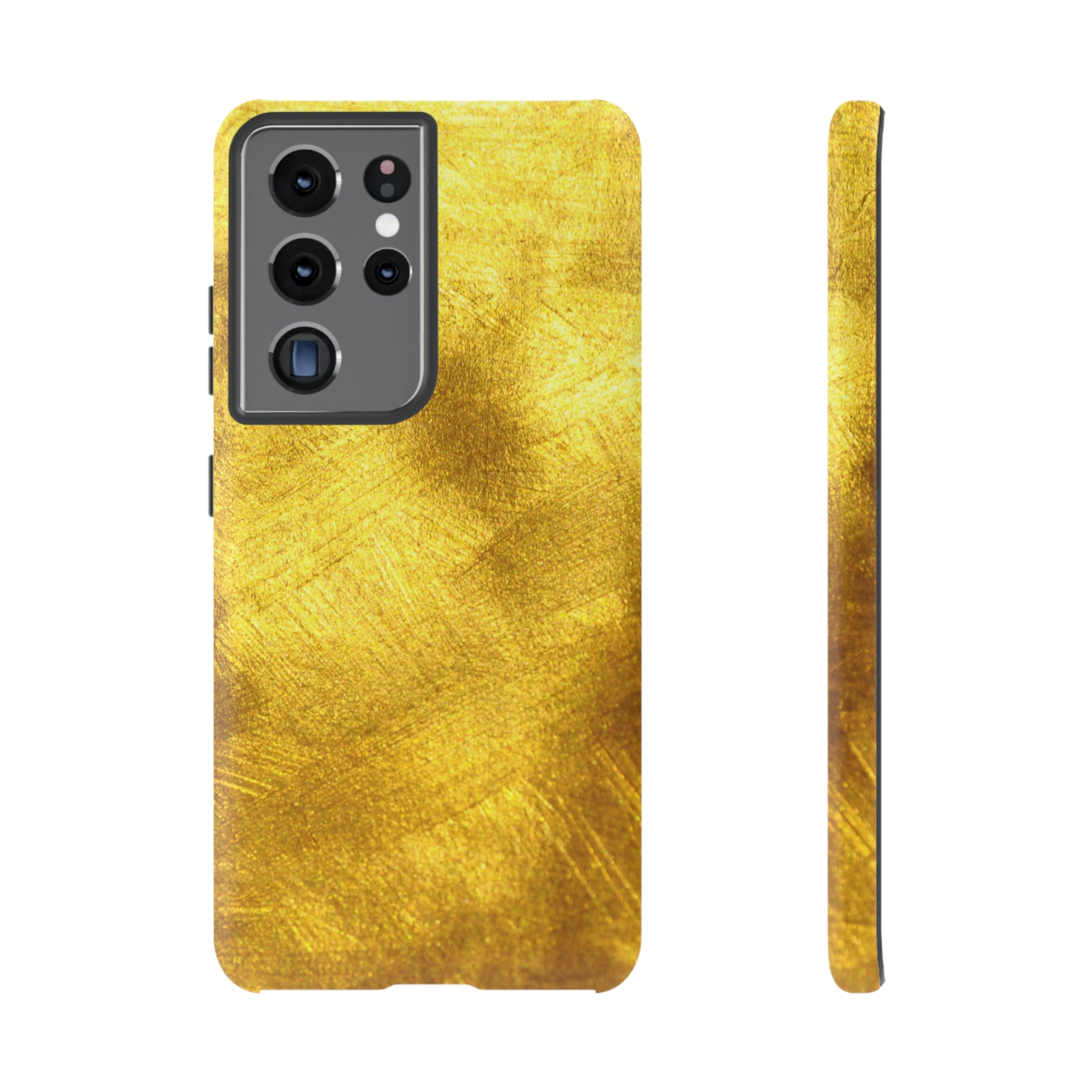 Gold Texture Android Case (Protective) Samsung Galaxy S21 Ultra Matte Phone Case