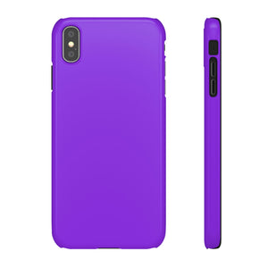 BlueViolet iPhone Case (Slim) iPhone XS MAX Glossy Phone Case