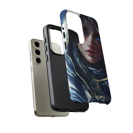 Paladin Girl Blue Eyes Android Case (Protective) Phone Case