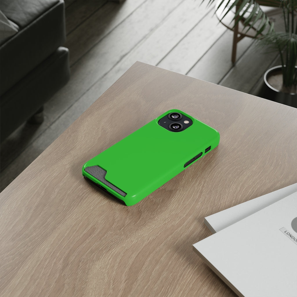 Lime Green iPhone Case (Card) Phone Case