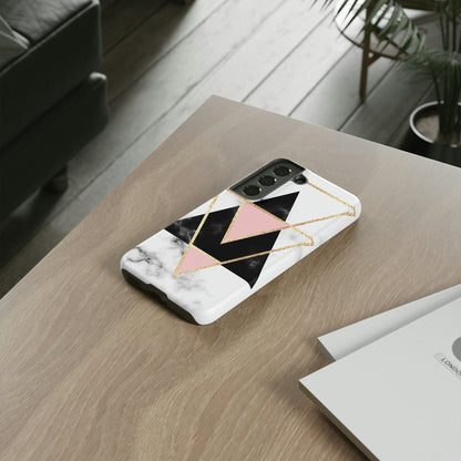 Marble Triangles Android Case (Protective) Phone Case