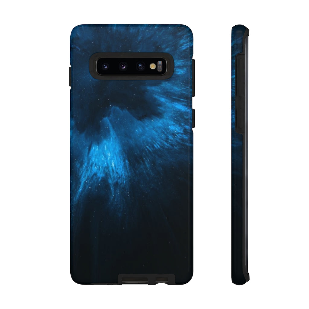 Deep Space Ink Art Android Case (Protective) Samsung Galaxy S10 Glossy Phone Case