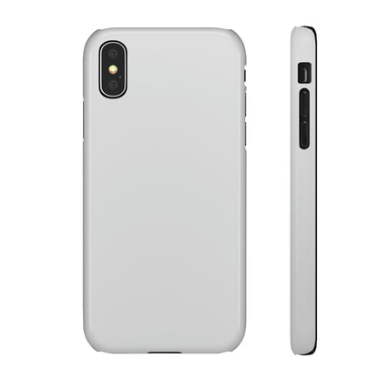 Gainsboro iPhone Case (Slim) iPhone X Glossy Phone Case