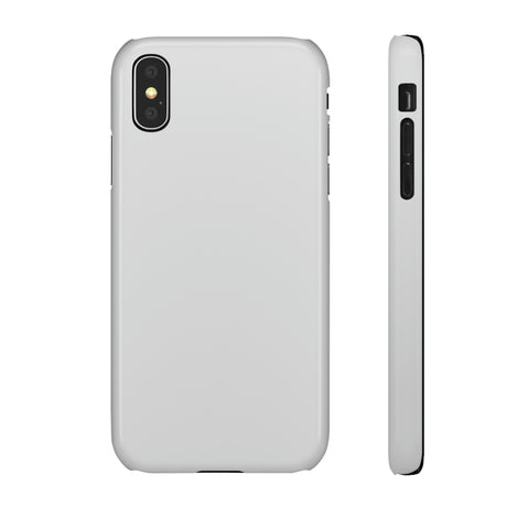 Gainsboro iPhone Case (Slim) iPhone X Glossy Phone Case