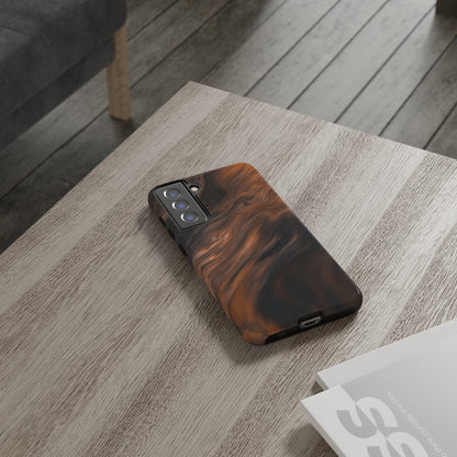 Brown Mist Ink Art Android Case (Protective) Phone Case