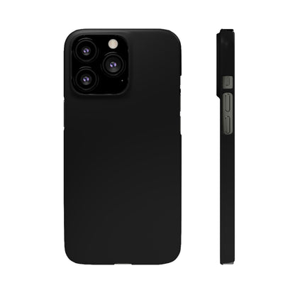 Black iPhone Case (Slim) iPhone 13 Pro Matte Phone Case