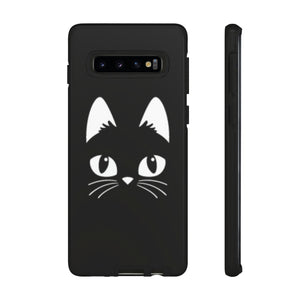 Cat Icon Android Case (Protective) Samsung Galaxy S10 Glossy Phone Case