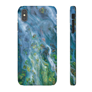 Forest Mist Ink Art iPhone Case (Slim) iPhone XS MAX Matte Phone Case