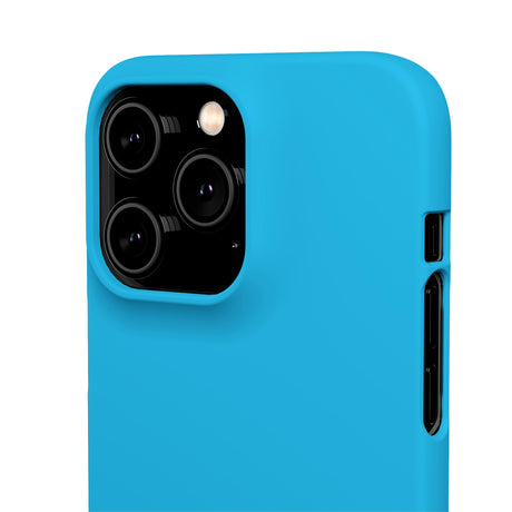 Bright Cerulean iPhone Case (Slim) Phone Case