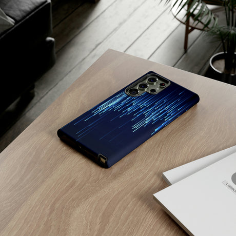 Blue Matrix Android Case (Protective) Phone Case