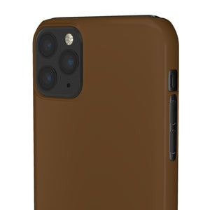 Dark Brown iPhone Case (Slim) Phone Case