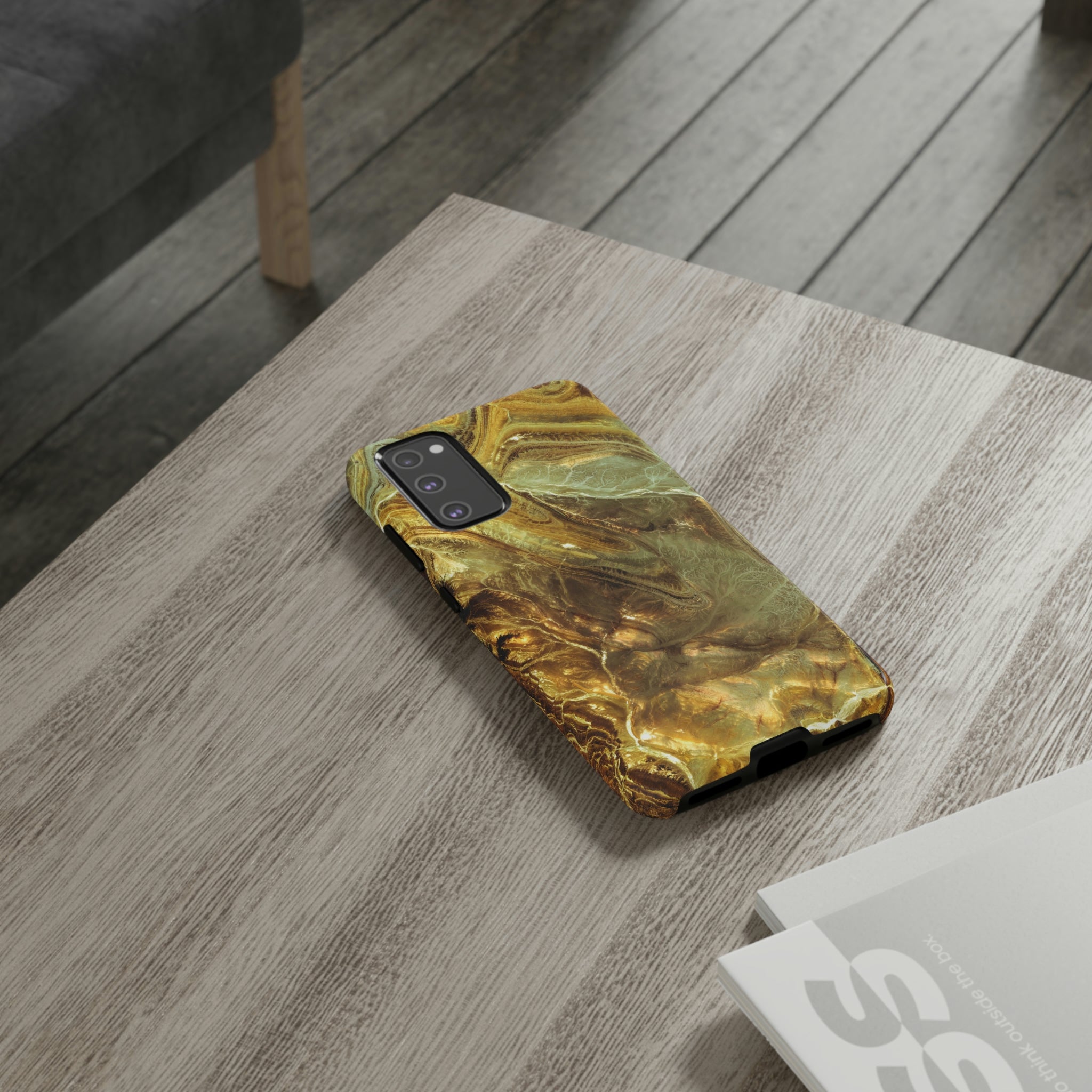 Nacre Marble Android Case (Protective) Phone Case