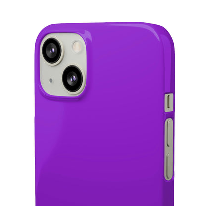 Dark Violet iPhone Case (Slim) Phone Case