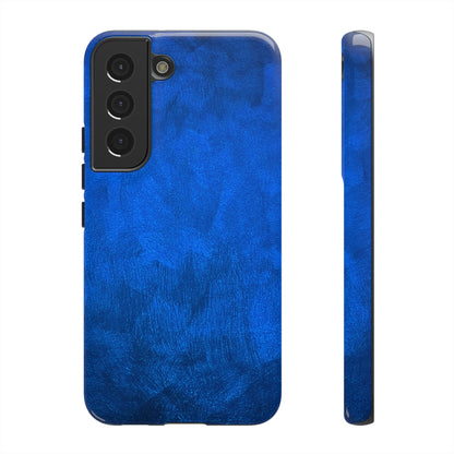 Simply Blue Android Case (Protective) Samsung Galaxy S22 Glossy Phone Case