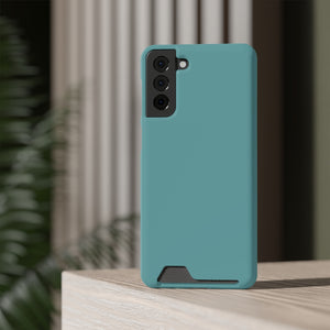 Cadet Blue Android Case (Card) Phone Case