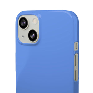 Cornflower Blue iPhone Case (Slim) Phone Case