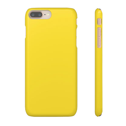 Banana Yellow iPhone Case (Slim) iPhone 8 Plus Glossy Phone Case