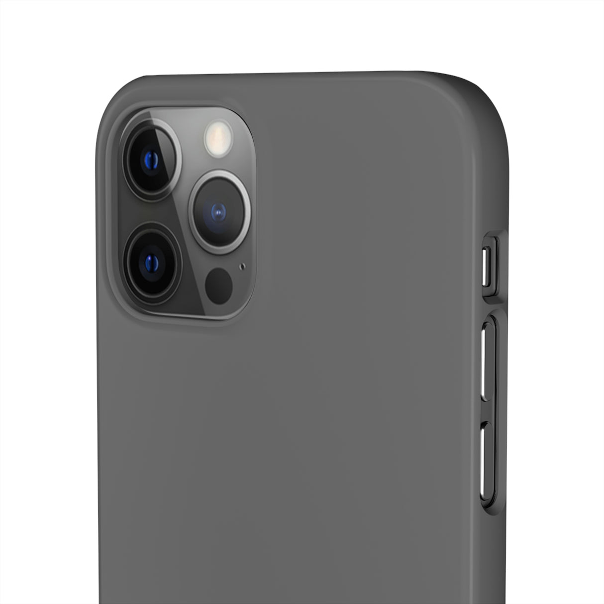 Dim Gray iPhone Case (Slim) Phone Case