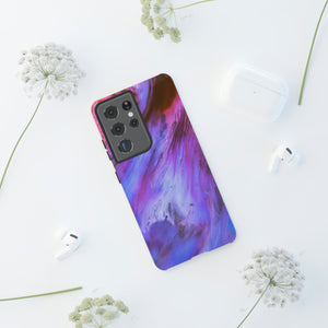 Purple Cosmos Ink Art Android Case (Protective) Phone Case