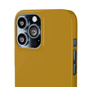 Dark Goldenrod iPhone Case (Slim) Phone Case