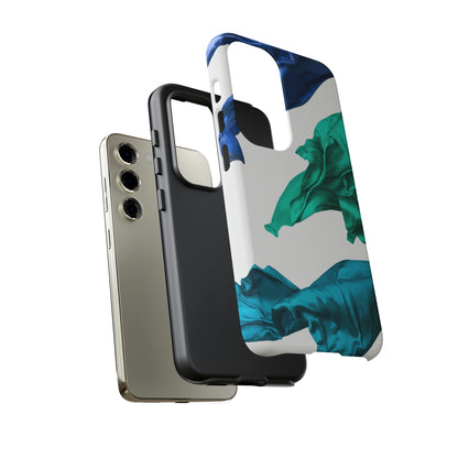 Blue Velvet Fabric Android Case (Protective) Phone Case