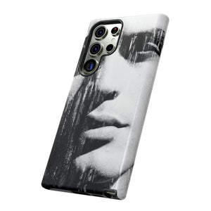 Black & White Pop Art Android Case (Protective) Phone Case