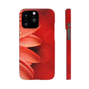 Red Spring Flower Samsung/iPhone (Slim) Phone Case