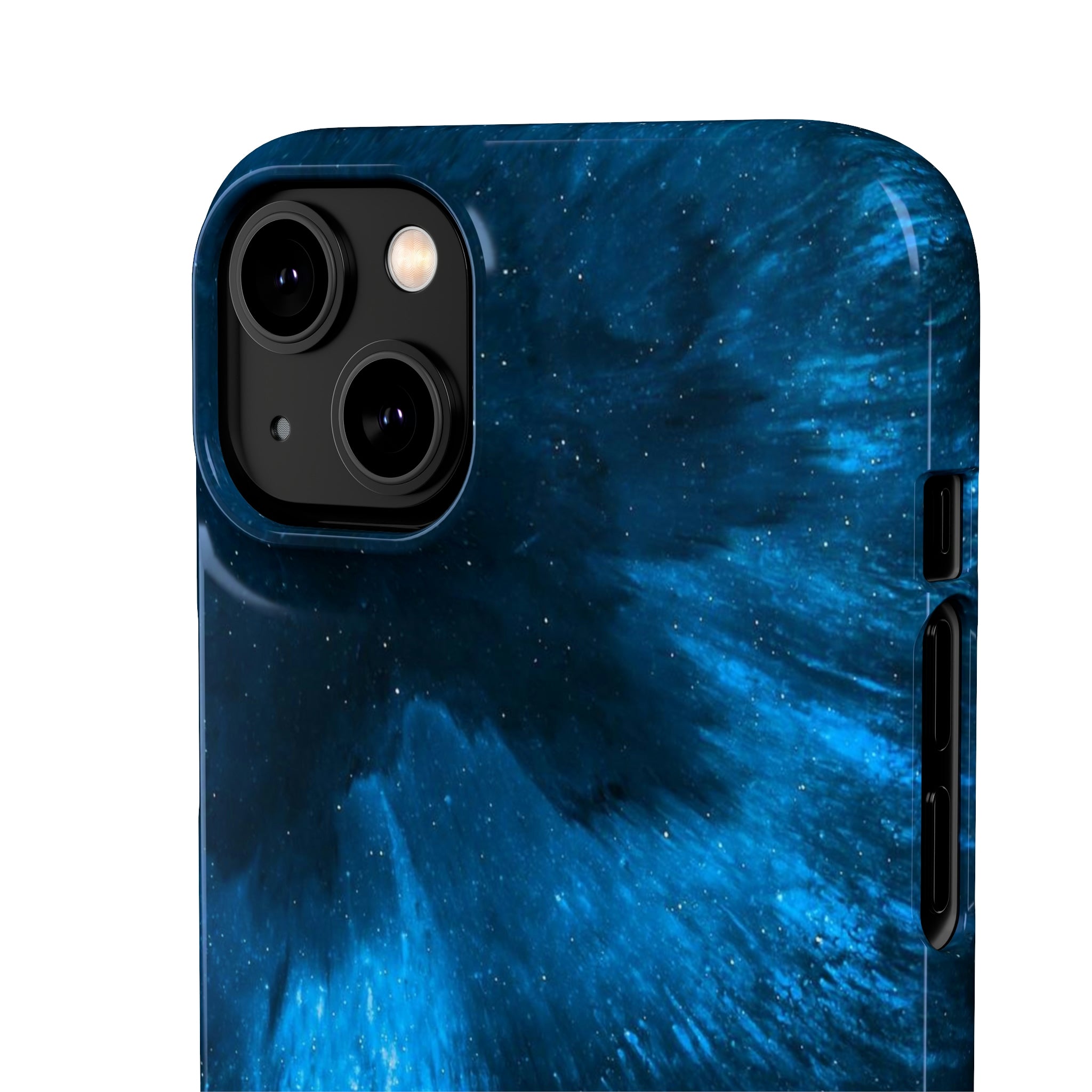 Deep Space Ink Art iPhone Case (Slim) Phone Case