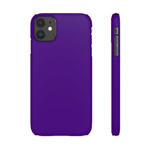 Indigo iPhone Case (Slim) iPhone 11 Matte Phone Case