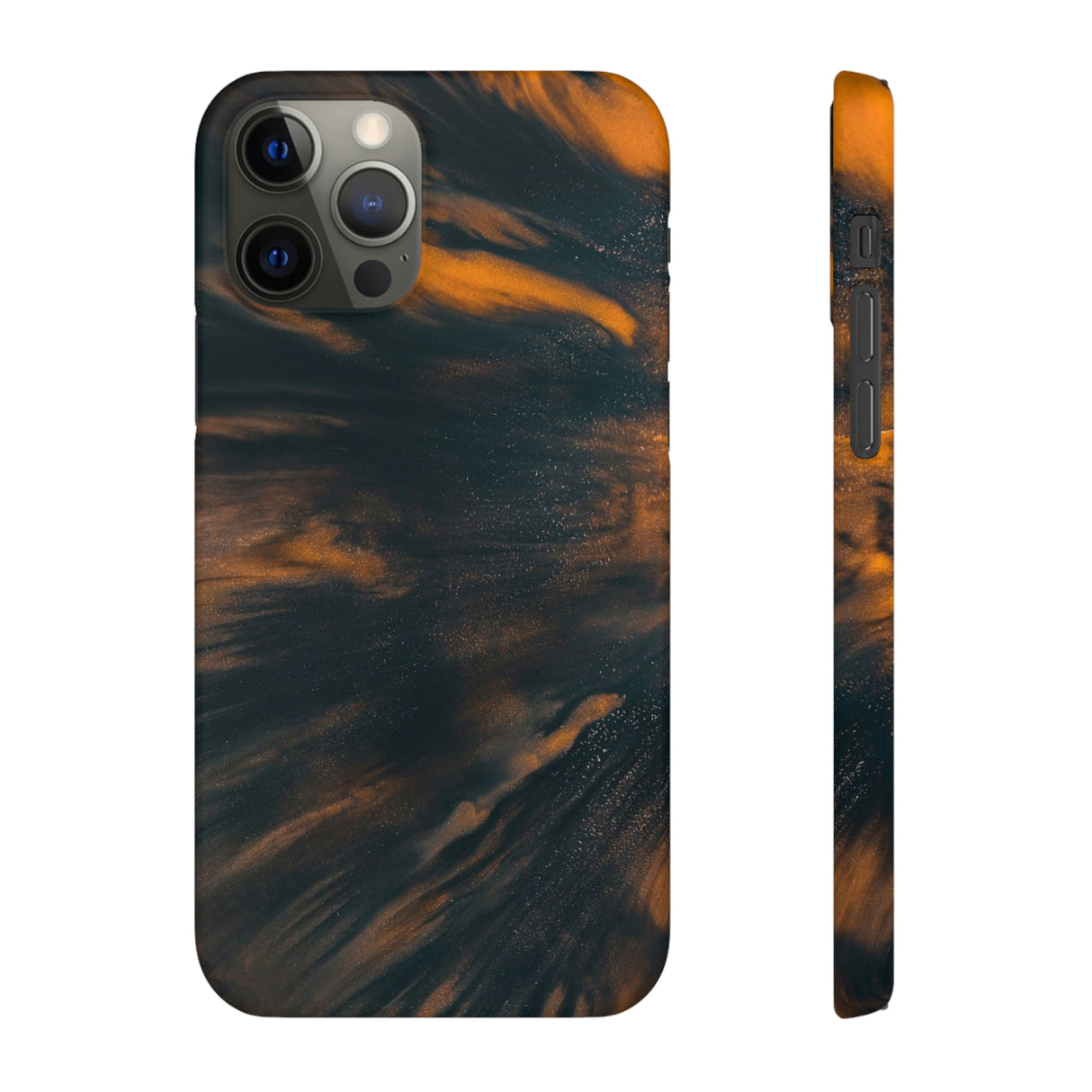 Space Speed Ink Art iPhone Case (Slim) iPhone 12 Pro Matte Phone Case