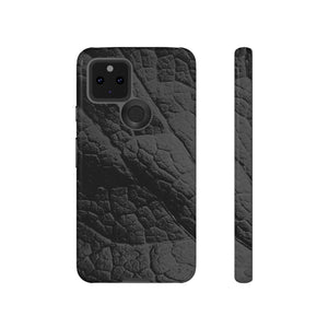 Black Leaf Android Case (Protective) Google Pixel 5 5G Glossy Phone Case