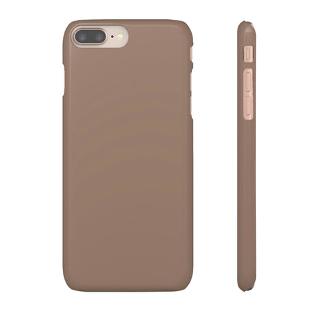 Beaver Brown iPhone Case (Slim) iPhone 8 Plus Glossy Phone Case