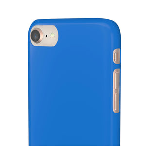 Bright Navy Blue iPhone Case (Slim) Phone Case